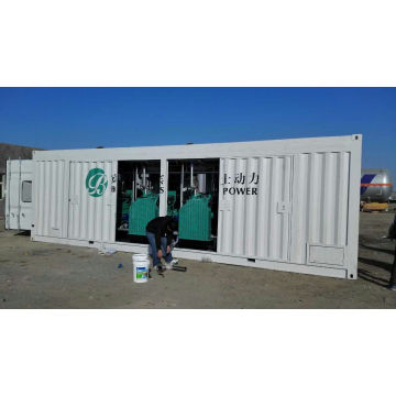 1000kw Containerized Type Natural Gas/LPG/Biogas Generator